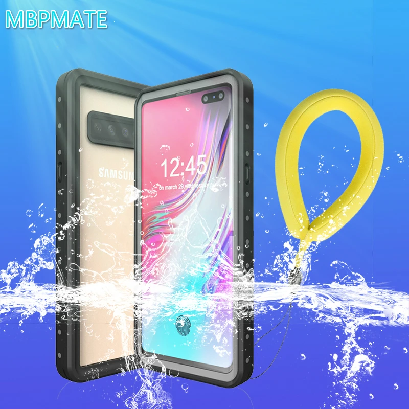 Водонепроницаемый чехол для Samsung Galaxy S10 5G IP68 водонепроницаемый плавания дайвинга