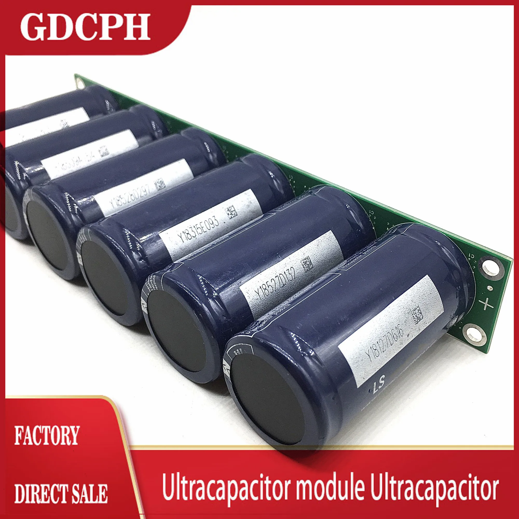Farra Capacitor Auto rectifier 2.8V600F 72*35mm Flat pin Supercapacitor 16V100F Large capacity module 16V83F | Электронные