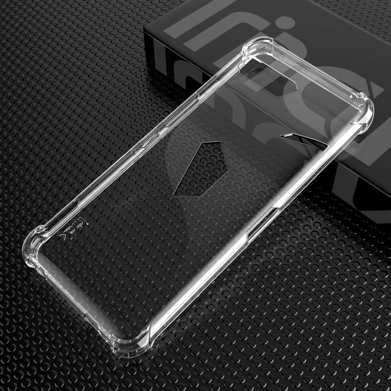 IMAK 360 Защитный TPU для Asus Rog Phone для удостоверения личности-2 Asus Rog Phone II с украшением в виде кристаллов чехол Прозрачный чехол для телефона чехол для Asus ROG Phone2 ZS660KL