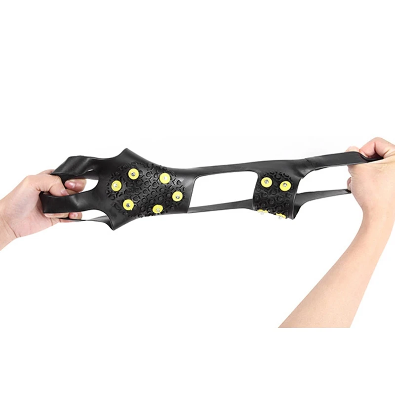 Новинка 1 пара обуви ледяной захват для зимней альпинистской зимние Шипы