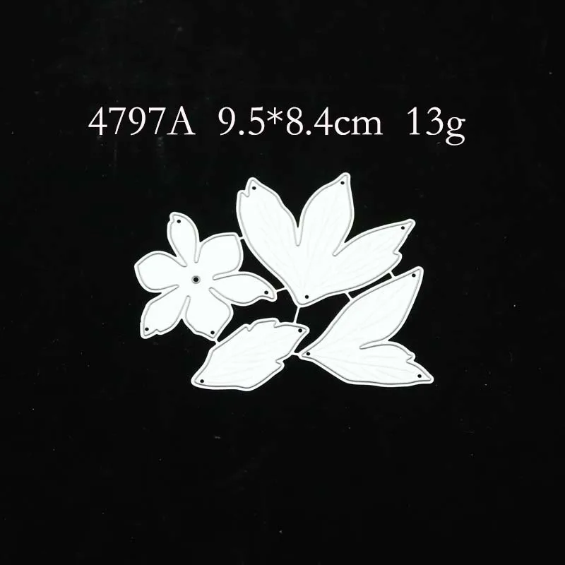 

Flower Leaves Background Metal Cutting Dies Shape for Scrapbooking Craft Die Cut Stencil Paper Card Make Mould Sheet Decoration