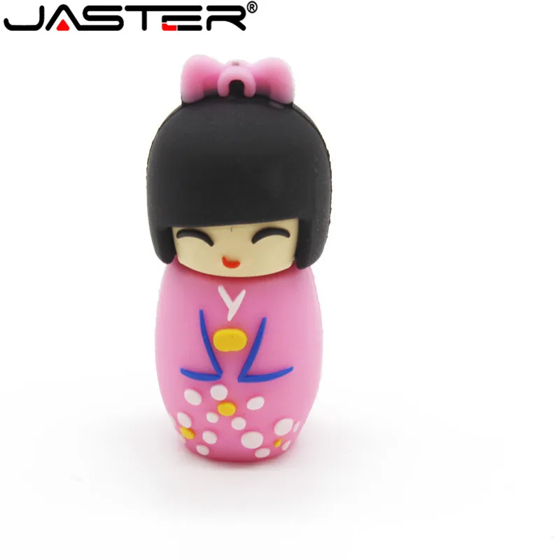 USB флеш-накопитель JASTER в японском стиле кукла 2 0 флешка с миньонами карта памяти 4