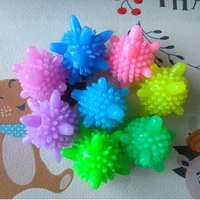 reusable magic laundry ball for household cleaning washing ball machine clothes softener starfish shape solid cleaning balls