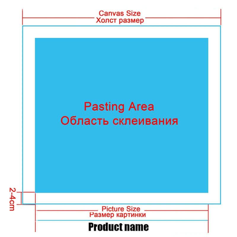 5D пейзаж алмазной живописью клетка Алмазная вышивка распродажа мультфильм