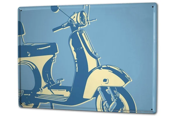 

Жестяной Ностальгический скутер