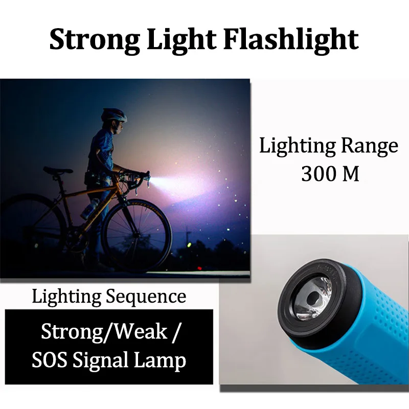 Многофункциональная портативная Bluetooth Колонка для улицы водонепроницаемая