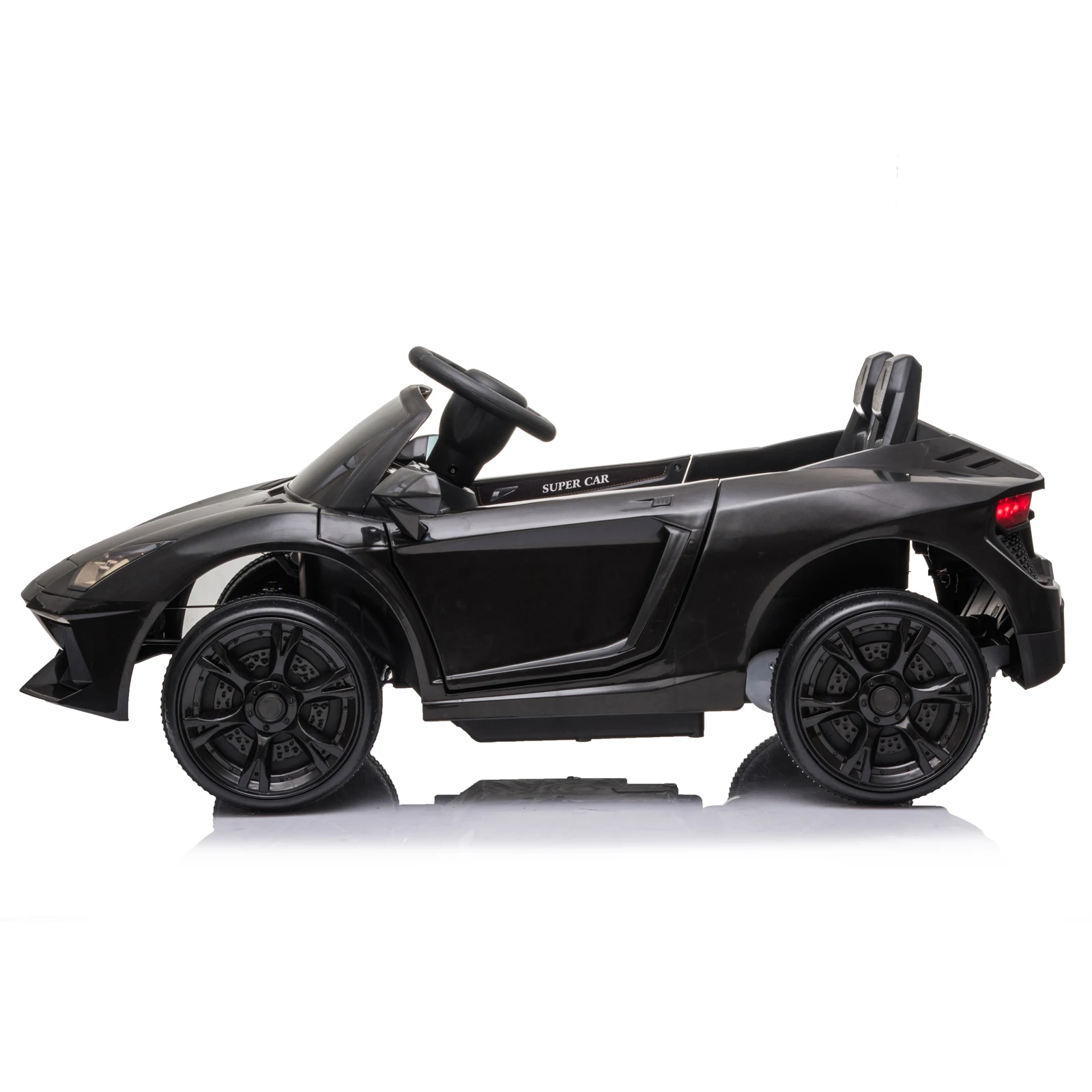 

(From USA) BBH-1188 3 Speed Kids Racing Car 12V 4.5A.h Sports Car Dual Drive Kids Ride On Car Toy Vehicle 2.4G RC Driving Car