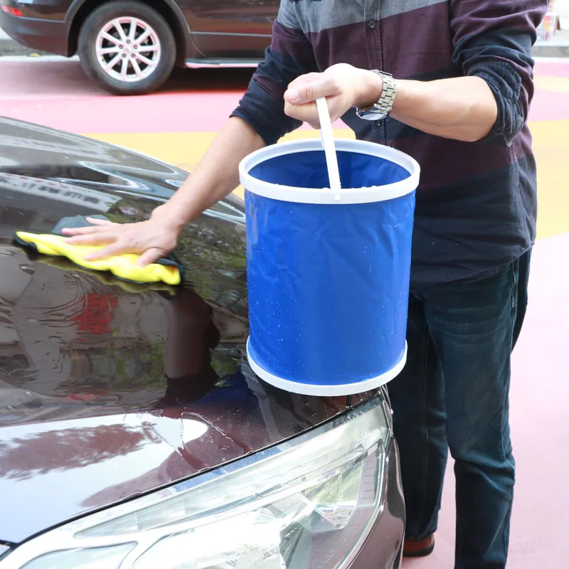 13L Portable Folding Bucket Collapsible Multifunctional Outdoor Basin for Acura RLX CL EL CSX ILX MDX NSX RDX RL | Автомобили и