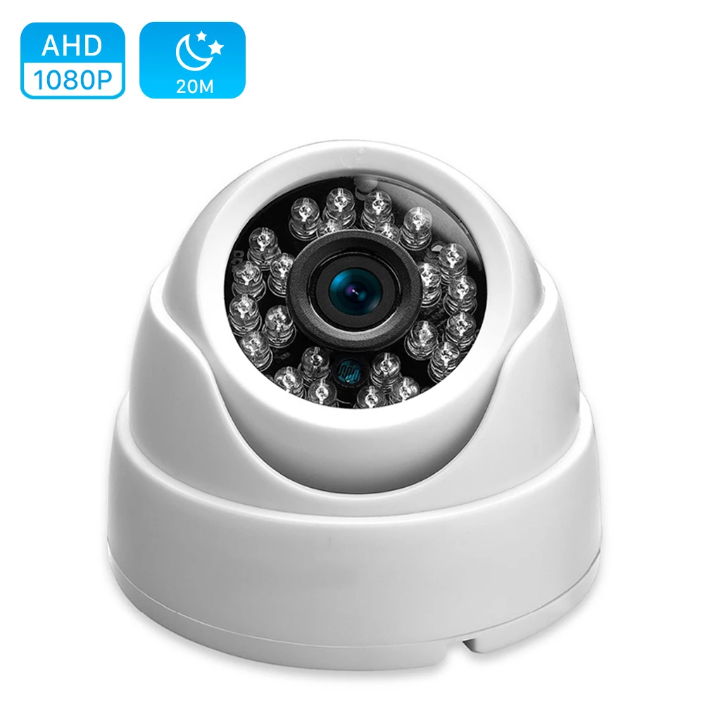 

ANBIUX HD 1080P 2MP AHD камера 2000TVL камера AHDM камера 2.0MP Внутренняя купольная камера безопасности ИК фильтр пластиковая CCTV для дома и офиса