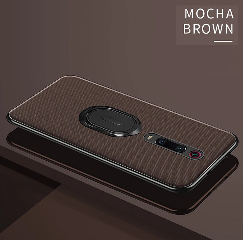 Для Xiaomi mi 9T чехол для Red mi K20 PU кожаный магнитный демонстрационный держатель для колец чехол для телефона для Xiaomi mi 9T красный mi K20 Pro Чехол Coque