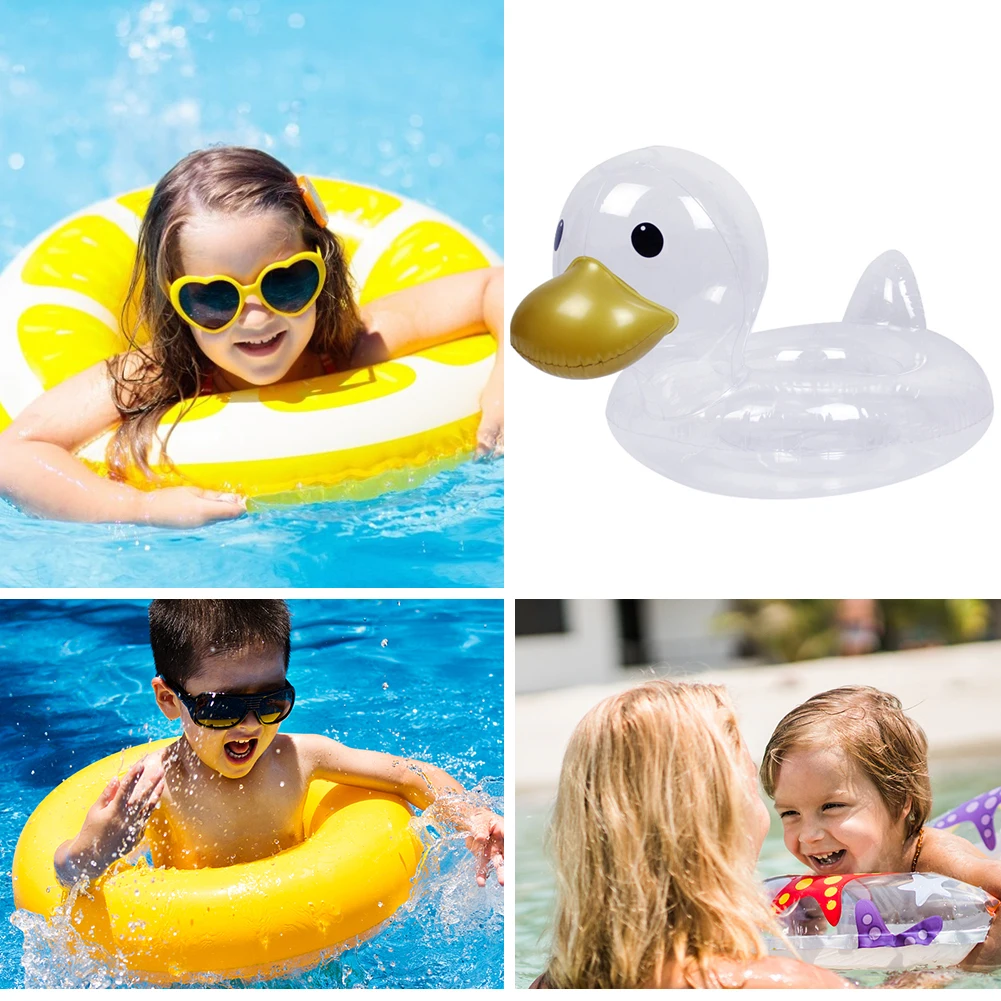 

Baby Inflatable Swimming Ring Pools Accessories Baby Inflatable Wheels for Newborns Bathing Circle Safety Swim Trainer