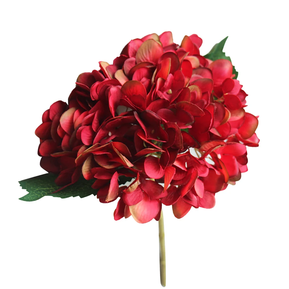 Искусственный цветок один ретро Гортензия diy аксессуары для волос повязка на