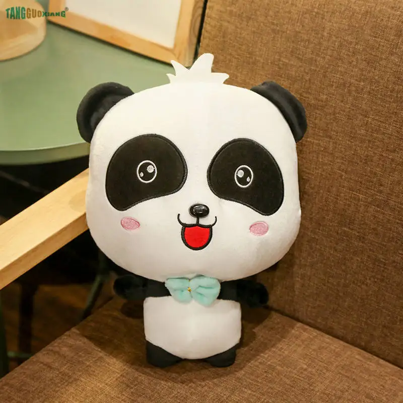 35 см BabyBus милая пара панды мягкие плюшевые игрушки животных Мультяшные детские