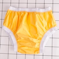 ree shipping fuubuu2208 yellow xl adult diaperincontinence pants pocket diaperswasserdichte atmungsaktive