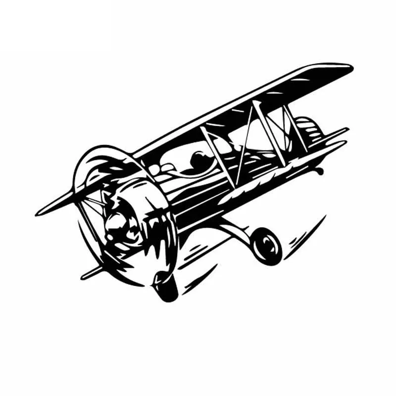 

Camper Accessories Car Sticker Cool Aircraft Flying Dazzling Plane Vinly Decal Waterproof Cover Scratches Accessories