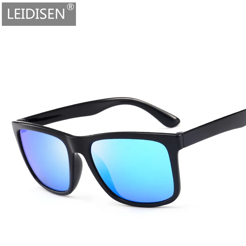 LEIDISEN, поляризационные, UV400, солнцезащитные очки, e, для мужчин, ослепительный цвет, для вождения, классика, Ретро стиль, брендовый дизайн, TR90, светильник, гибкое, солнцезащитное стекло, 5048