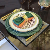 salad plate simple tableware candy dessert plate ceramic european style western food plate ins retro plates vajilla %d0%bf%d0%be%d1%81%d1%83%d0%b4%d0%b0