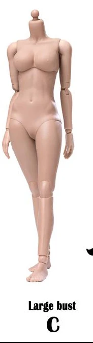 92003 C POPTOYS 92003 92004 1/6 женское тело 12 ''гибкая фигурка кукла игрушка - Цвет: 92003 C