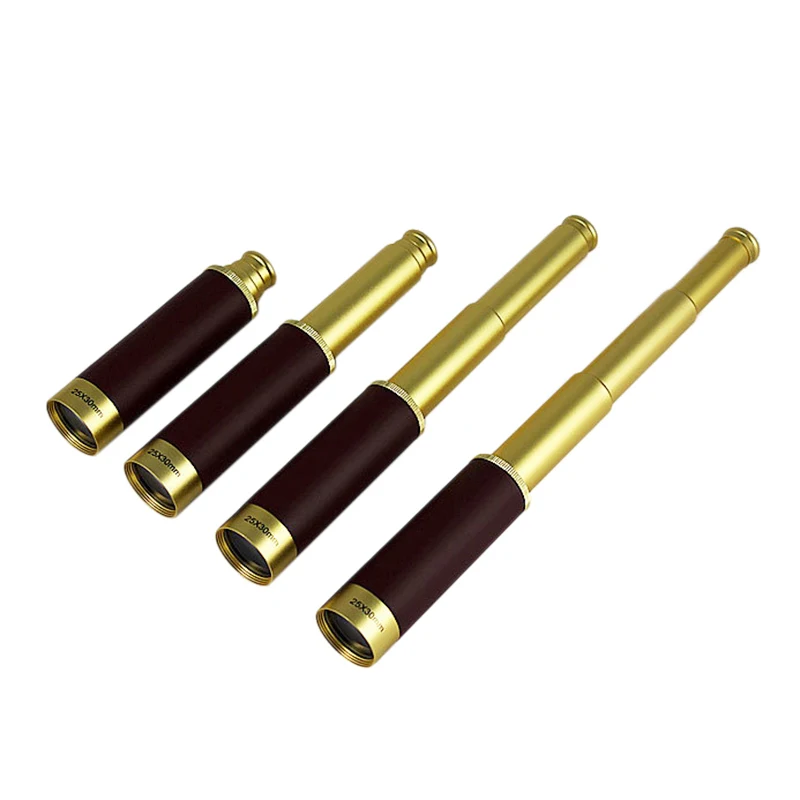 Пираты Карибского моря 25x30 телескоп монокулярный оптика морская латунь Spyglass для