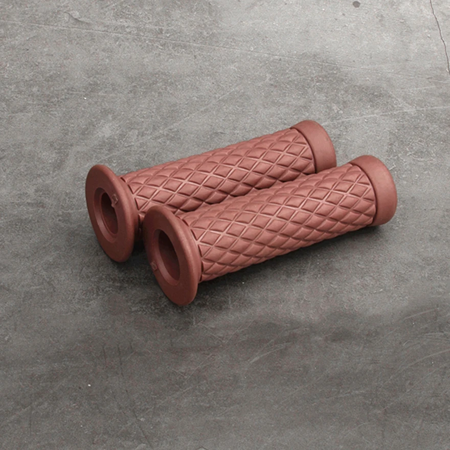 Резиновый винтажный 22 мм мотоцикл руль Ретро pitbikes универсальные Мотоциклетные