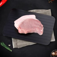 kitchen fast defrost tray fast thaw frozen food meat fruit quick defrosting plate board defrost tray thaw master kitchen gadgets