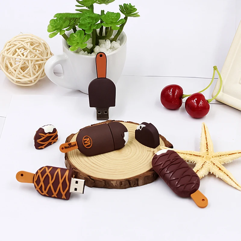 USB 2 0 нового изящного нижнего белья в виде мороженого флеш-накопитель