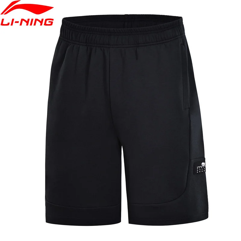 (Код Break) Li-Ning мужские баскетбольные шорты BAD FIVE 87% хлопок 13% полиэстер обычная