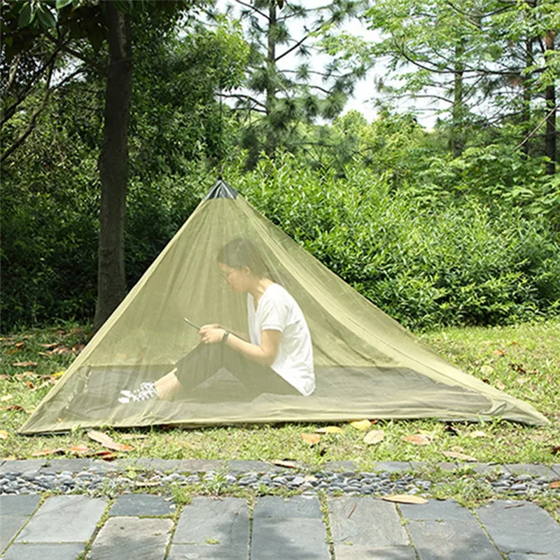 

2020 Outdoor Camping Tent Ultralight Summer Anti Mosquito 1-2 Person Tent Mosquito Insect Repellent Net Tent Beach Mesh Tents 3