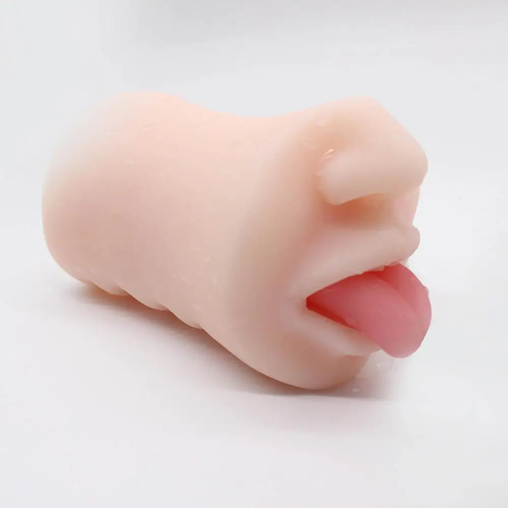 Чаша для мастурбации игрушка мужчин мастурбация 3D Реалистичная оральных ласк