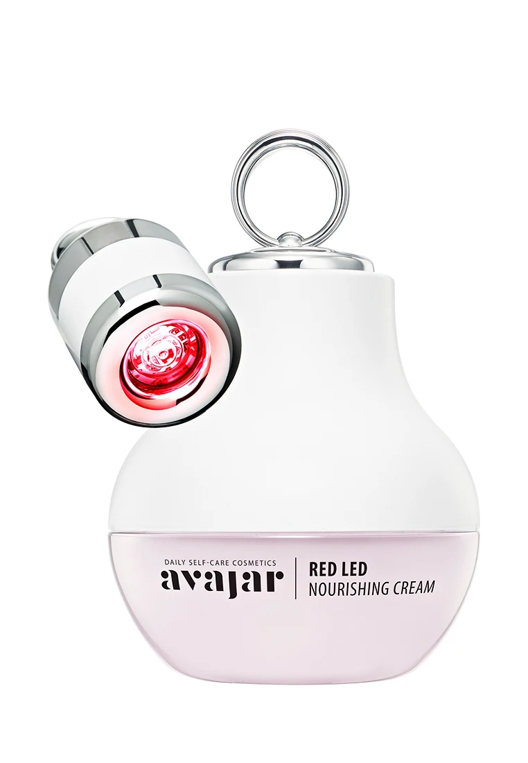 Avajar Red LED Nourishing Cream (Special PKG) Питательный крем с аппликатором 1 шт| |