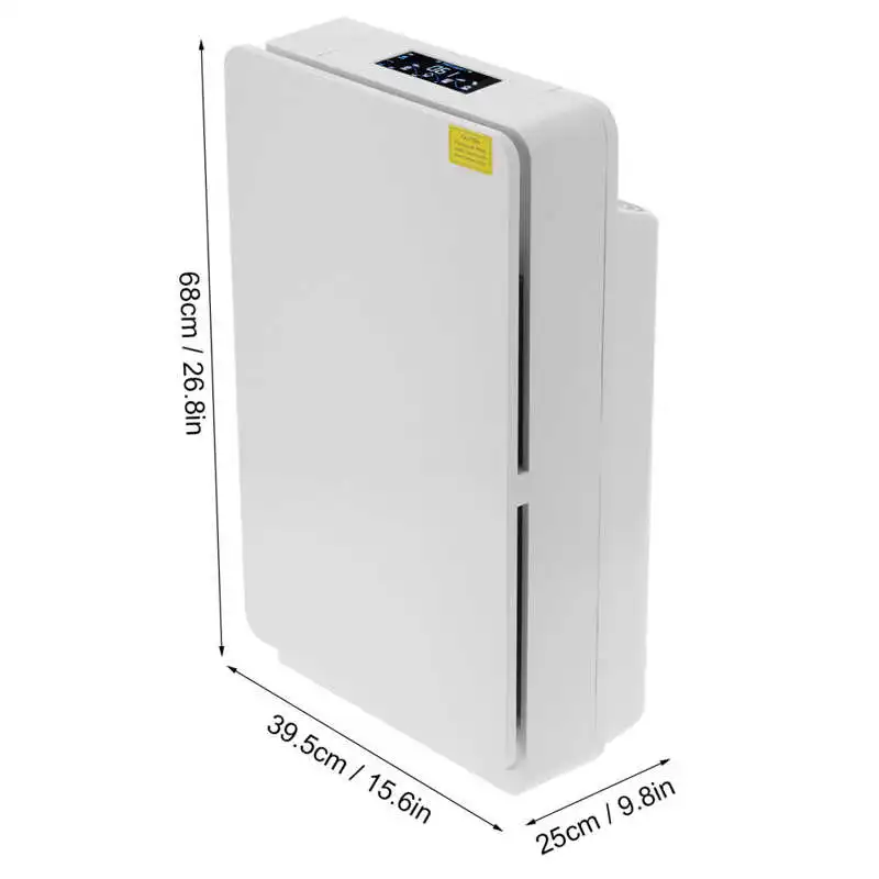 

Air Cooler Household appliance Air Purifier Air Particles Large Room Mold Smoke Ozone Anion Air Cleaner for Home EU Plug 220V