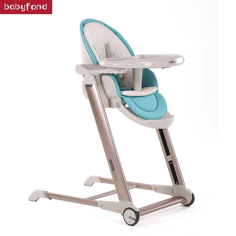 Многофункциональный Детский обеденный стул из алюминиевого сплава портативный