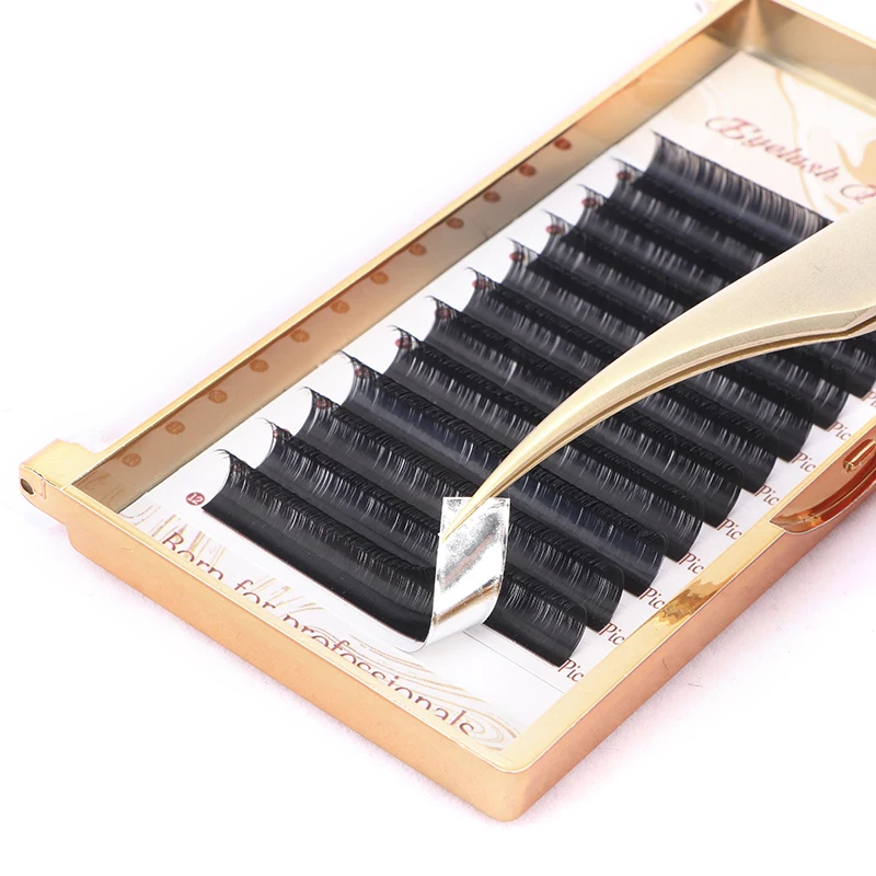 Накладные ресницы из искусственной норки индивидуальные натуральные для