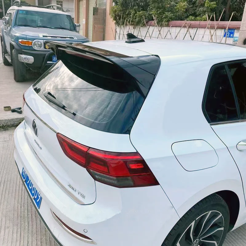 Для Volkswagen Golf 8 Mk8 2020 2021 ABS совершенно новый спойлер Подходит для VW VIII Обычные модели