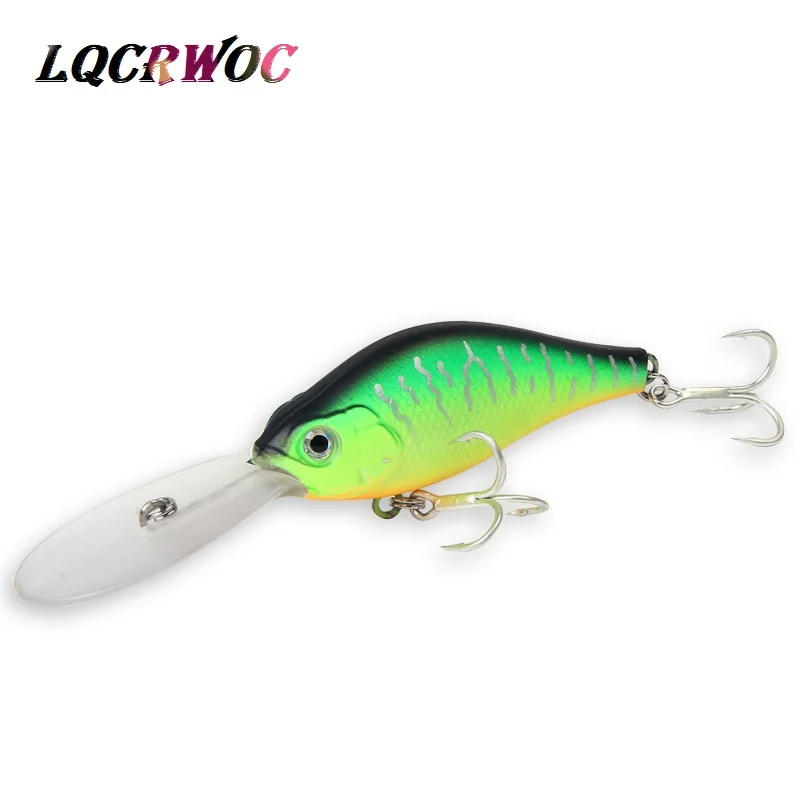 Crankbait 70 мм Вес: 9 гр рыболовная приманка swimbait качели шум вибрации приманки