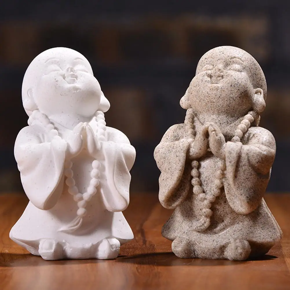 1 шт. статуэтка Будды Maitreya из смолы | Дом и сад