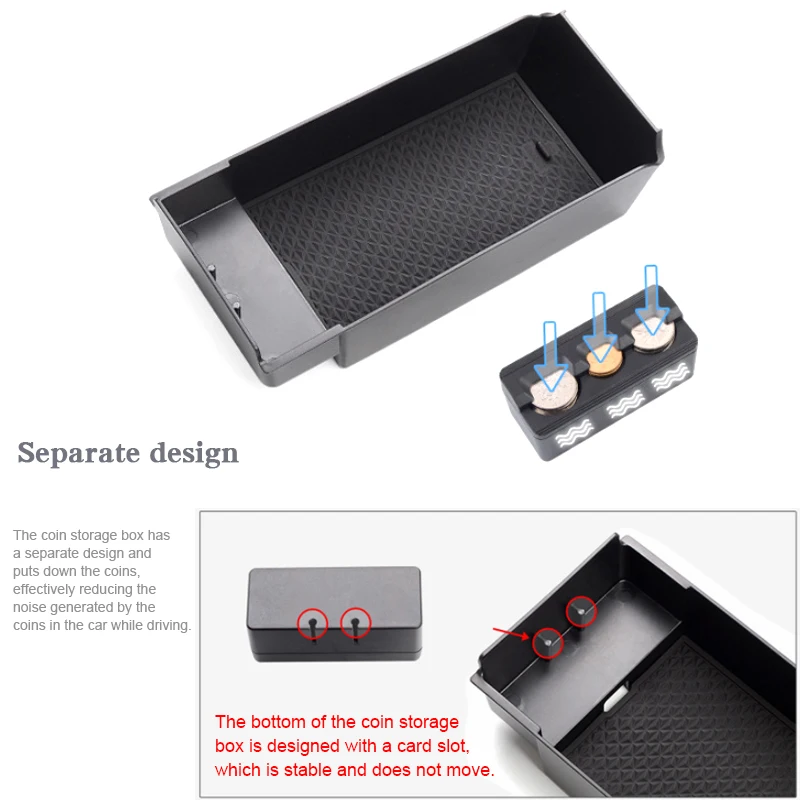 Car Styling Armrest Storage Box For Mercedes Benz CLA Class A 2019-Present Center Console Covers | Автомобили и мотоциклы