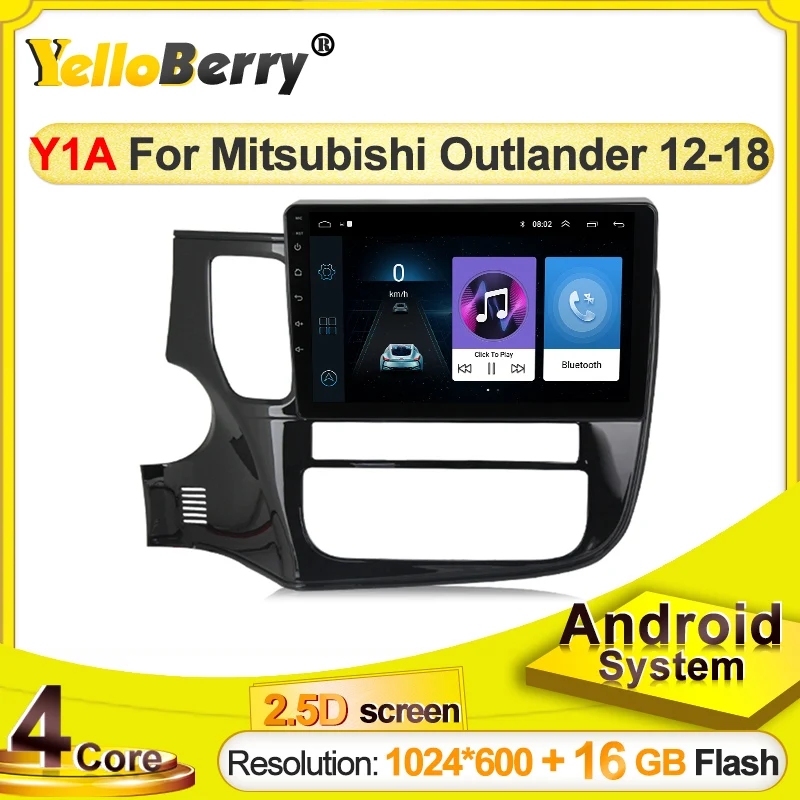 Автомобильный радиоприемник GPS-навигатор стерео для Mitsubishi Outlander 3 2012 2013 2015-2018 Wi-Fi