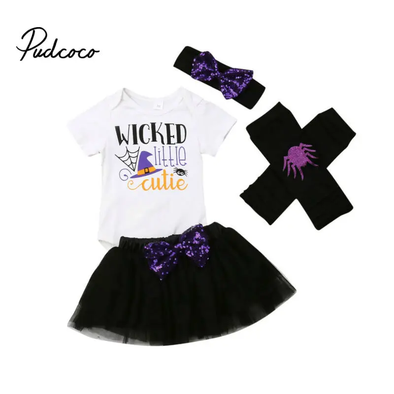 Комплект одежды для новорожденных девочек из 4 предметов: боди + юбка носки