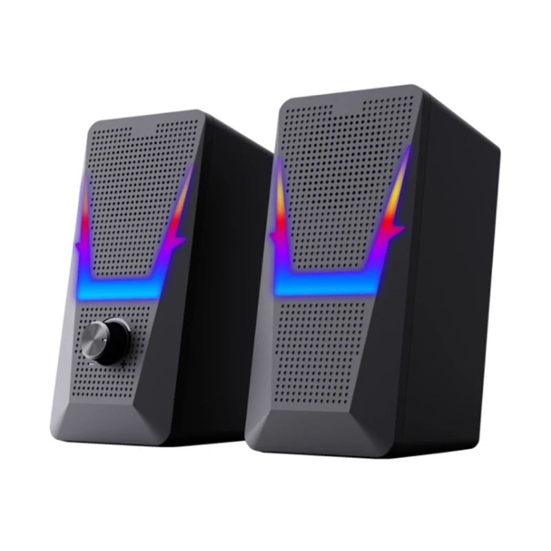 

Колонки для компьютера, настольного ПК, ноутбука, с питанием от USB, маленькие проводные, 2, 0 каналов, двойная стереосистема, чистая, с низким б...