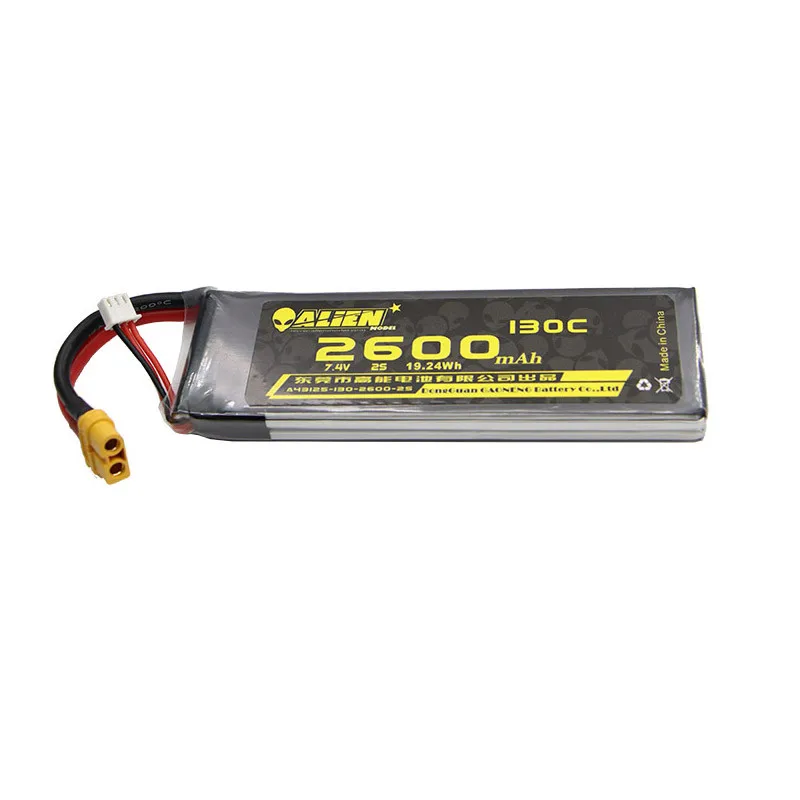 Аккумулятор Lipo 2600 мА · ч 4S в 7 4 В 11 1 14 8 22 2 XT60 разъем для FPV гоночного дрона