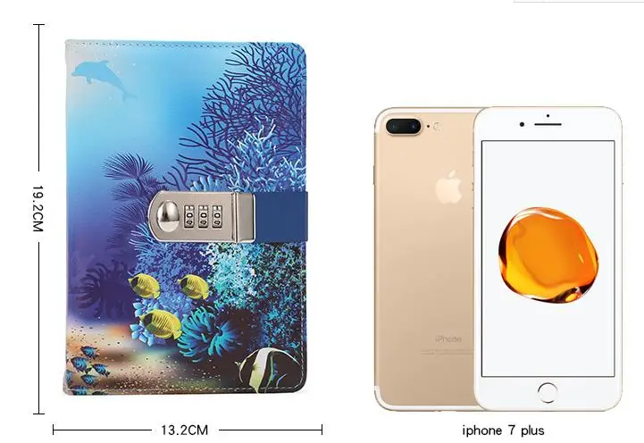 Дневник подводного мира с блокировкой блокнот B5 журнал путешественника