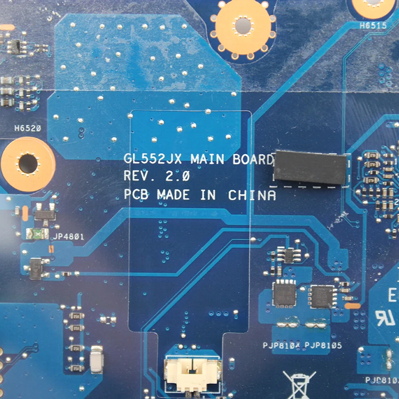 Оригинал для ASUS GL552JX ZX50J GL552J GL552 материнская плата ноутбука MB REV: 2 0 I7 4720HQ GTX950M/2G 100%
