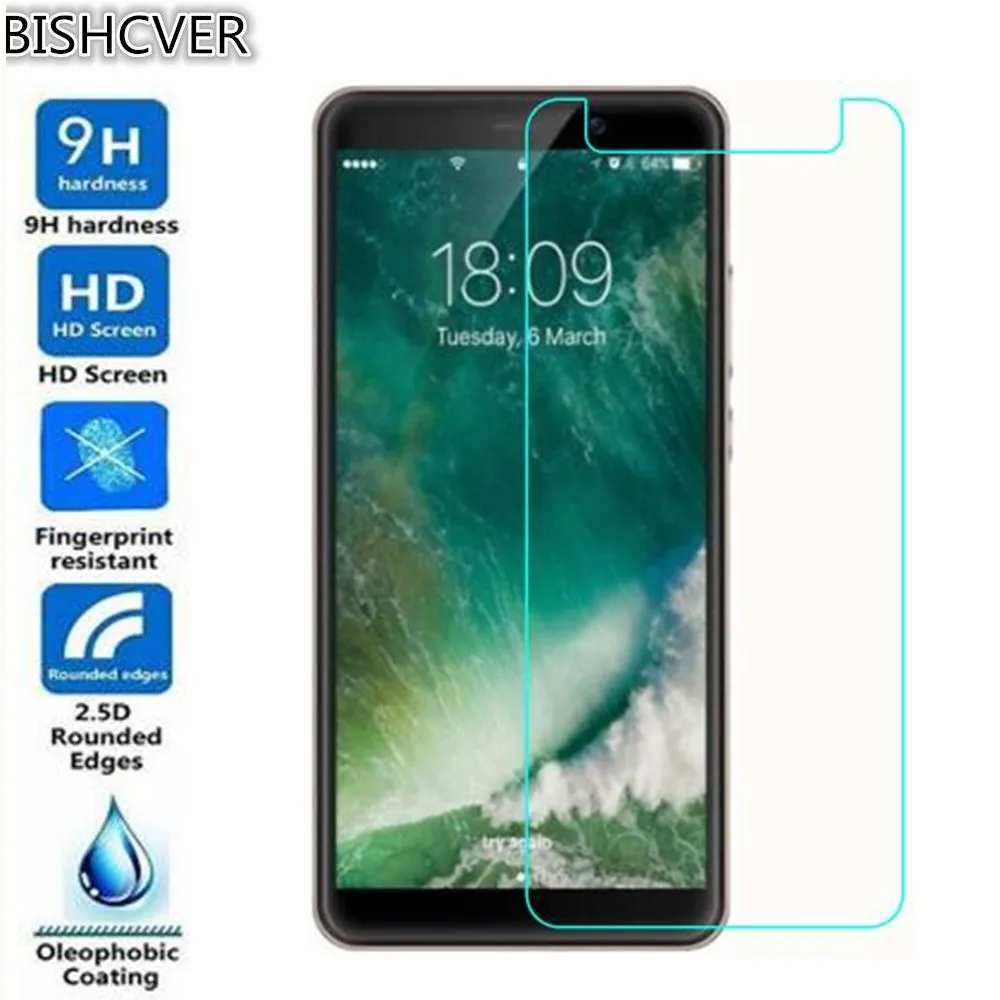 Закаленное стекло для DEXP BS550 защитное 2.5D 9H закаленное премиум класса пленка
