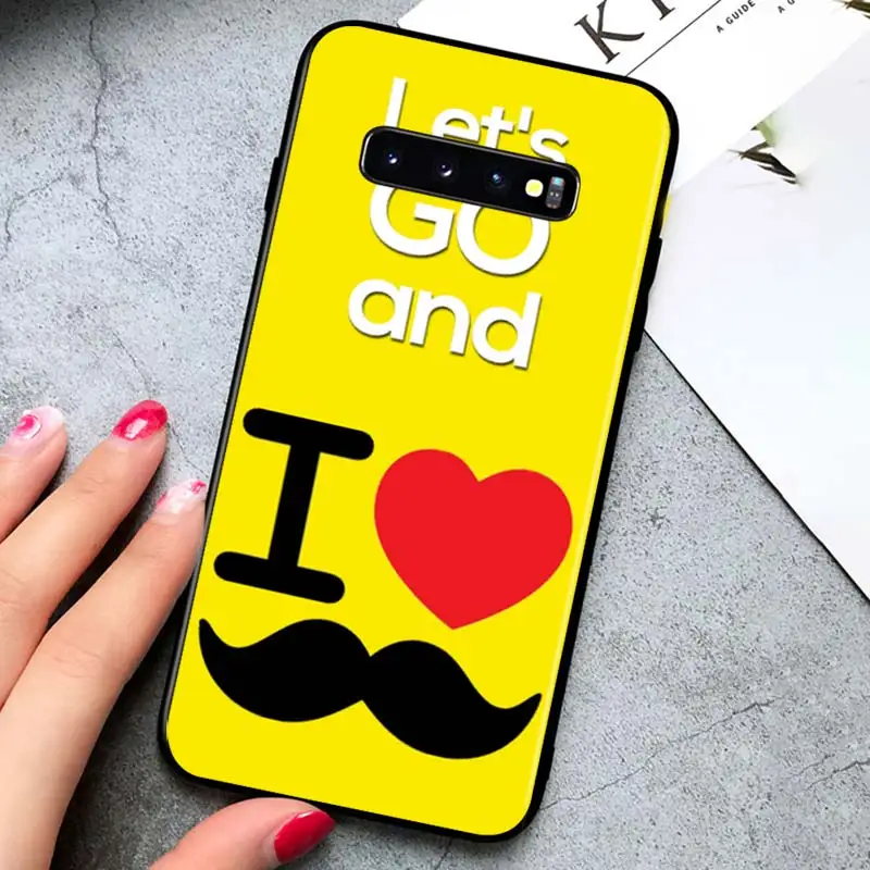 

Love Mom and Dad for Samsung Galaxy S21 Ultra Plus Note 20 10 9 8 S10 S9 S8 S7 S6 Edge Plus Black Phone Case
