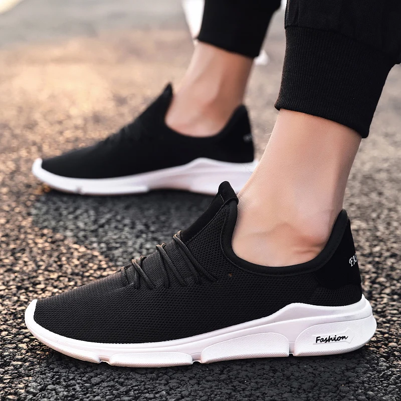 Brand New Running Shoes Men Mesh Breathable Wear-resistant Hot Trainer Sport Male Sneakers | Спорт и развлечения