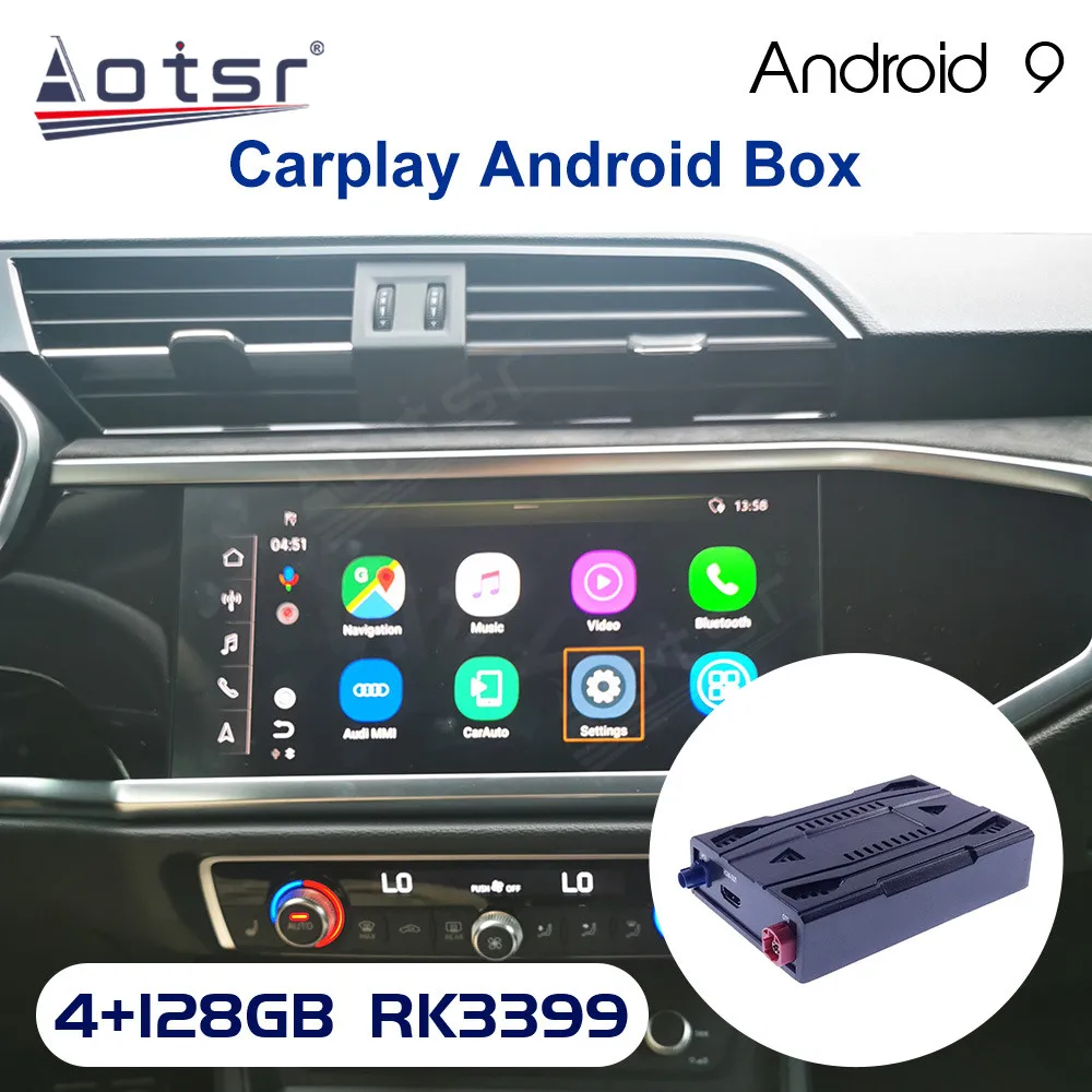 Автомобильная Мультимедийная приставка 128G для Mercedes Benz B Class 2016 + Carplay с