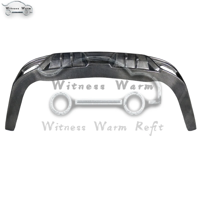 Задний диффузор бампера спойлер из углеродного волокна задний для Ford Mondeo 2013 2014 2015