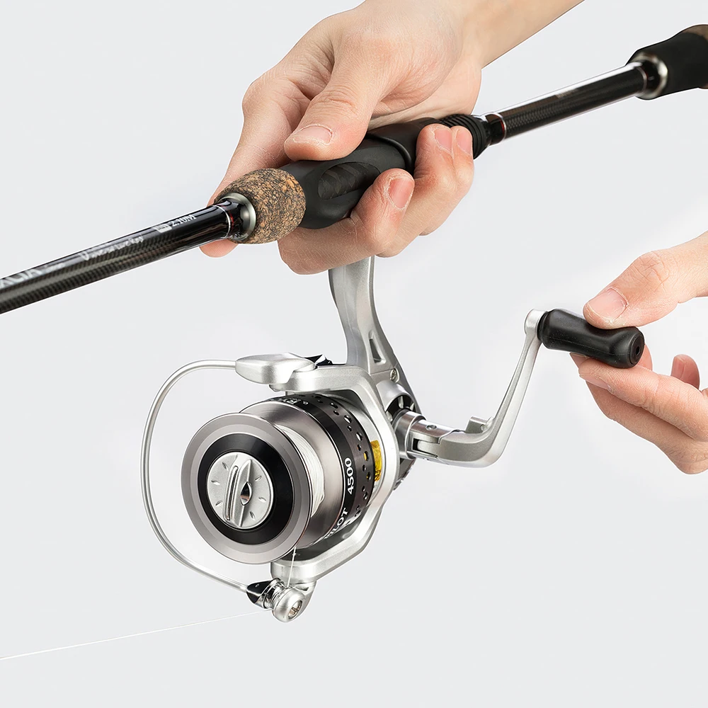 

RYOBI PILOT Spinning Fishing Reels 1500-6500 Series 6+1BB gear ratio 5.0:1/5.1:1 Drag 2.5-5kg Metal Spool Reel Fishing Tackle
