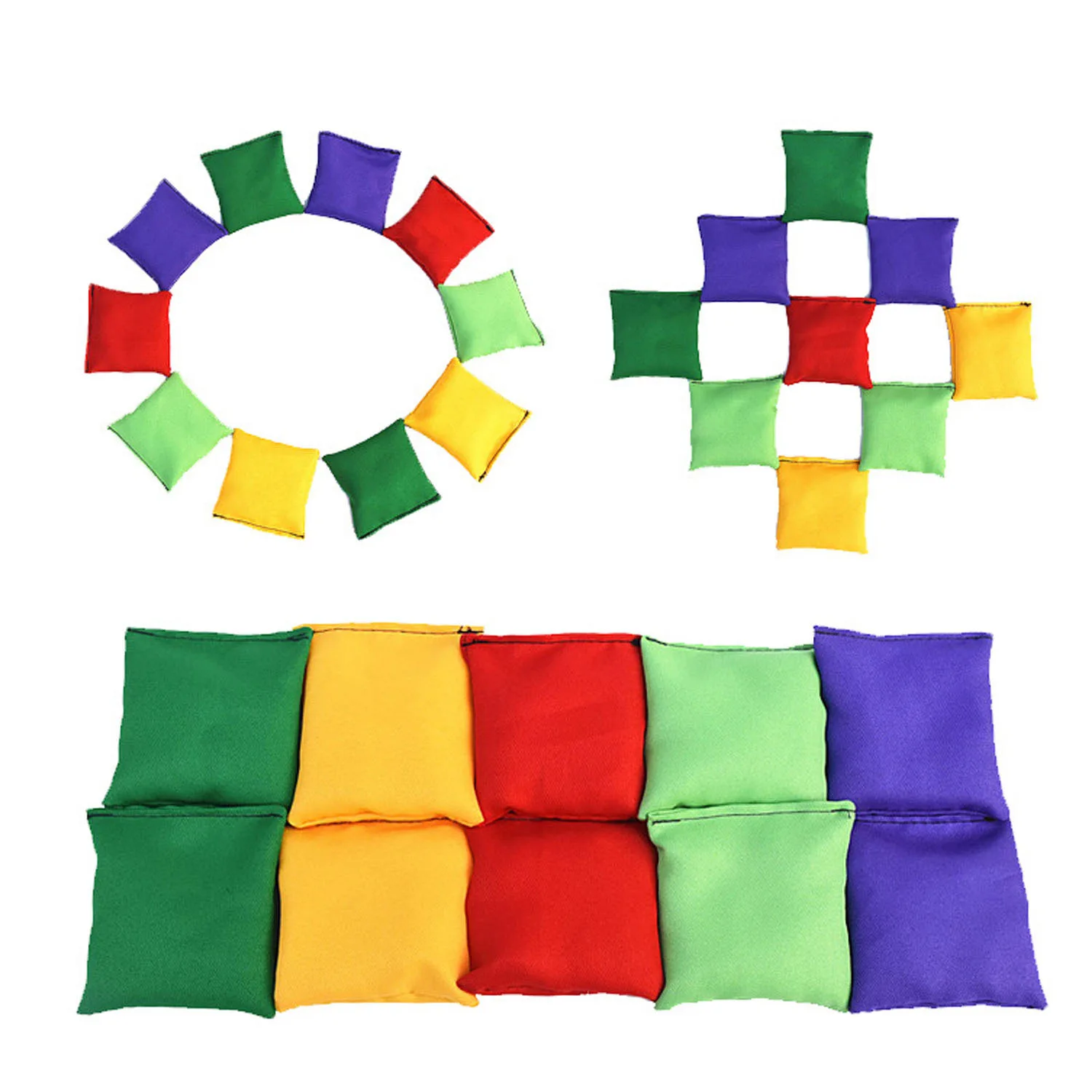 Детский комплект с кольцом обручем игрушечный набор из 4 предметов сумки для